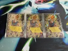 ミラクルバトルカードダス ワンピース ルフィ、サンジ、キッド 神Ωレア