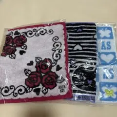 ANNA SUI タオルハンカチ3枚セット⭐︎