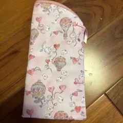 リバティ柄ラブインジエア柄メガネケース