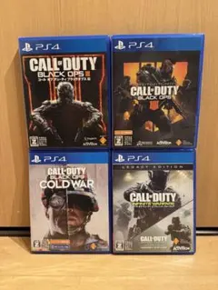 PS4 コールオブデューティ　ゲーム4本セット