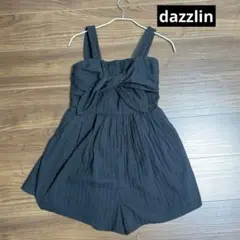 dazzlin ダズリン ロンパース ブラック