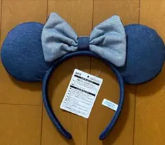 東京ディズニーリゾート　ミニーマウス　デニムカチューシャのサムネイル