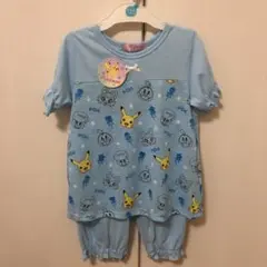 ポケットモンスター 女児 半袖パジャマ サックス 水色 120㎝ 新品・タグ付き