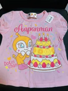 Anpanman ドキンちゃん Tシャツ 80cm ピンク