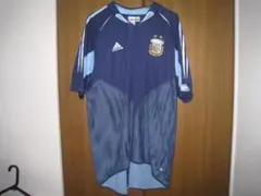 アルゼンチン代表 2002年 ヴィンテージユニフォーム ネイビー - メルカリ