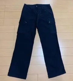 キムタク着 ハリウッドランチマーケットジャーマンクロスカーゴパンツ ブラック