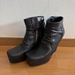 Rick Owens ブーティ 37 黒 厚底ブーツ　ウェッジのサムネイル