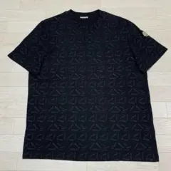 MONCLER ブラック Tシャツ - メルカリ