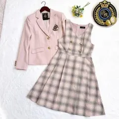 repipi armario セレモニー セットアップ 卒服 ピンク 160cm