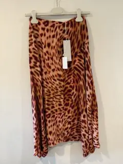 STELLA McCARTNEY ヒョウ柄フレアスカート サイズ36