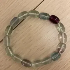 フローライト　ブレスレット