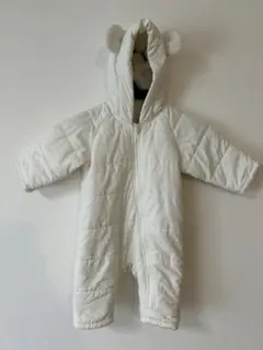 ホワイト フード付き 50-70cm COMME CA ISM