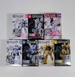 機動戦士ガンダム Gフレームユニコーン、百式、ナラティブ7箱セットのサムネイル