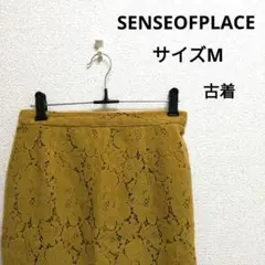 SENSEOFPLACE スカート　古着　レディース服　膝丈スカート　Мのサムネイル