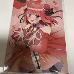 五等分の花嫁 クリアファイル 金魚絢爛 A 二乃
