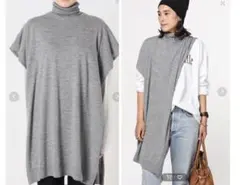 アパルトモンAP STUDIO SCENTOF FLOATタートルネックポンチョ