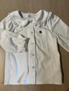 Polo Baby フリル付きホワイトシャツ 95cm