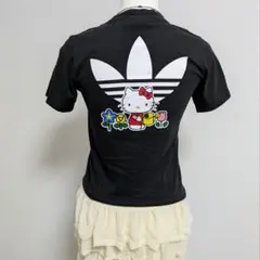 アディダス オリジナルス ハローキティ Tシャツ　ブラック　ピチ　y2kのサムネイル