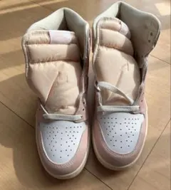 新品未使用Nike Air Jordan 1 Mid Pink White16㎝ - メルカリ
