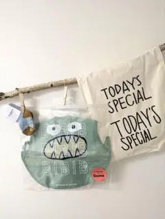 新品未使用＊POCKETABLE BIBIB (Goma Face)＆靴下セット