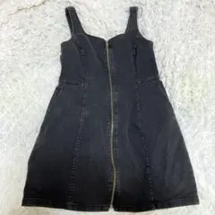 GU ノースリーブミニワンピース グレーMサイズ