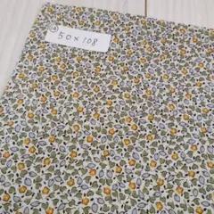 小花柄 ローン60s 50×108 cm