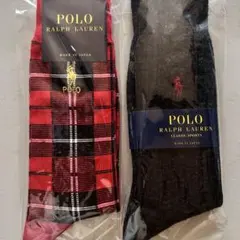 現在2セットPOLO RALPH LAUREN ソックス 2足セット
