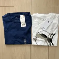 UNIQLO PUMA Tシャツ　2枚セット　140