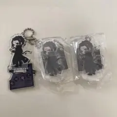 文豪ストレイドッグス　芥川龍之介　アクスタキーホルダー　3つセット