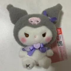 サンリオキャラクターズ　ミルキーボア　キュートリボン　マスコット　クロミ