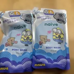 新品 naive 数量限定 ボディソープ リフィル 泡 詰替 480ml 2個のサムネイル
