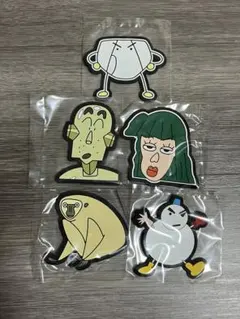 一番くじ　クレヨンしんちゃんなつかシネマズ　ラバーコースター全5種