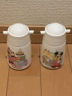 ミッキー ミニー 調味料入れ 2個セット