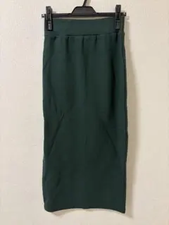 新品 room306 contemporary ダークグリーン タイトスカートのサムネイル
