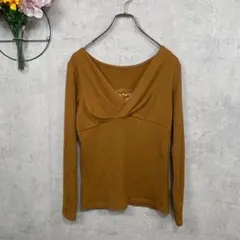 【美品】m.f.editorial カットソー 長袖 レース リブニット