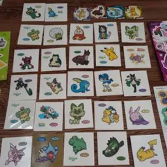ポケモンシール・ステッカーセット　62枚