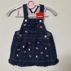 ⭐︎えいちゃん様専用⭐︎ ミキハウス デニムジャンバースカート