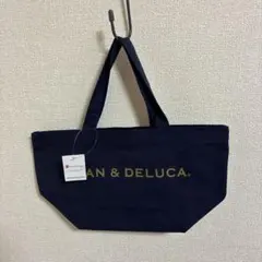 DEAN & DELUCA トートバッグ ネイビー Sサイズ