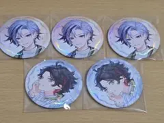 ART OF NIJISANJI ランダムマット箔押し缶バッジ ふわぐさ