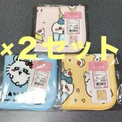 ちいかわ アベイル カップケーキ タオル ハンカチ ハチワレ うさぎ モモンガ