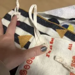 ループ付きタオル　記名あり　ミニタオル　セット