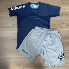 ATHLETA プラクティスシャツ ハーフパンツ 上下セット150のサムネイル