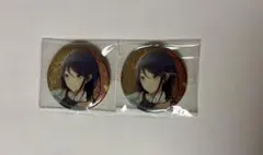 プロセカ 星乃一歌 グリッター缶バッジ 2点セット