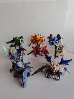 SDガンダムフルカラー8体セットSEEDDestiny④