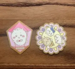 ちいかわ　キラキラダイカットステッカー付きグミ　うさぎ　ハチワレ