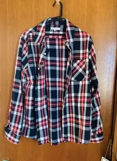 赤チェックシャツ シャツ