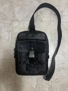 【きんた様専用】COACH ブラック ショルダーバッグ