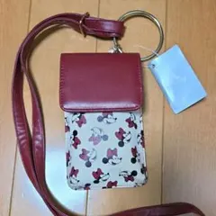 スマホショルダーバッグ　Disney　ミニーマウスのサムネイル