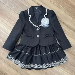 arisana フォーマルドレス 120サイズ 黒　3点セット