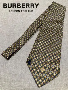 【極美品】Burberry／バーバリー／ストライプ／小紋／ドット／モザイクのサムネイル